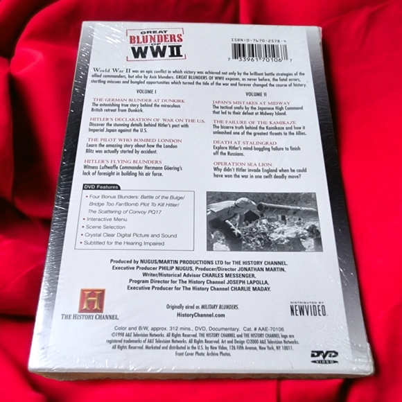 Great Blunders of WWII DVD ~ New! - Picture 2 of 3